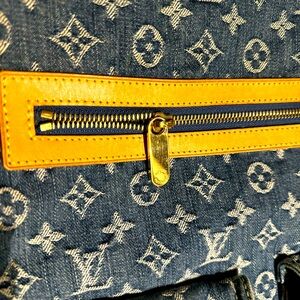 Authentic LV Denim Bag A+ Condition